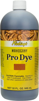 Fiebing's - Pro Dye 32 Oz Mahogany - Professional Oil Dye for Dyeing Leather — 1