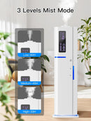 10L/2.64Gal Humidifiers for Bedroom, Top Fill Quiet Ultrasonic Cool Mist…