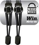 Lock Laces | Elastic No Tie Shoelaces | Black — 1