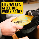 MEGAComfort Anti-Fatigue Insoles for Men and Women - Memory Foam for Work Shoes, Boots, Steel Toe - Reduce Pain, Tired Feet — 5