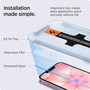 Spigen GlasTR EZ FIT Screen Protector for iPhone 17e, 16e, 14, 13 Pro, 13 photo 3
