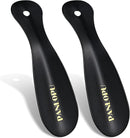 2-Pack Metal Travel Shoe Horn 7.5 Inch | Black — 1
