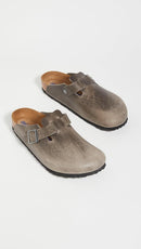 Birkenstock Unisex Boston Soft Footbed Leather Clog – Multi — 4