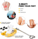 Boot Stretchers for Cowboy Boots Thick Wide Feet, Adjustable Men Women Shoe High Instep & Width Toe Box Expander | yellow — 2