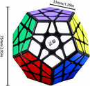 Megaminx Speed Cube, Pentagonal Dodecahedron Cube Puzzle Toy (Qiheng Black) — 2