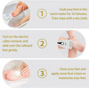 Electric Callus Remover for feet - FSA Eligible - Portable Rechargeable Electric Foot Files with 3 Heads - Pedicure Kit for Dry Dead Hard Cracked Skin — 7