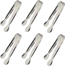 6PCS Ice Tongs Mini Sugar Tongs 4.25Inch Stainless Steel Kitchen Utensils Set,Small Serving Tong and Tiny Kitchen… — 1