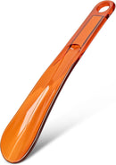 Plastic Travel Shoe Horn | 8.8 Inch Orange — 1