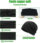SRLLBBY Summer Lightweight Cotton Beanie, Breathable Thin Sleep Hats, Skull Caps for Running Cycling Hiking Fishing — 5