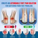 Heavy Duty Plantar Fasciitis Insoles Men Women, 240lbs Ultimate Comfort High Arch Support Shoe Inserts, Work Boot Orthotic Insoles for Plantar Fasciitis, Flat Feet, Pronation and Heel Pain - Blue — 2