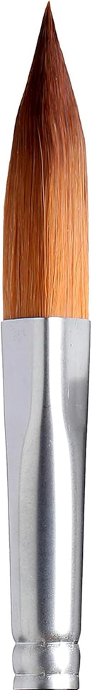 Princeton Aqua Elite Prism Brush, Synthetic Bristles, Short Handle Watercolor Paintbrush, Matte Black, Size 8, 1 Count — 1