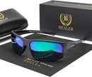 BEALER Polarized Sports Sunglasses for Men Lightweight TR90 Frame Sun Glasses Driving Cycling Fishing UV Protection Shades | Matte Black Frame/Green Lens | 62 Millimeters — 4