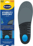 Dr. Scholl’s Stability Support Insoles for Women, Size 6-10: Immediately Relieve Discomfort, Cradle Feet & Improve Ankle Alignment, Due to Overpronation,Low & Fallen Arches, Reduces Lower Body Stress - Women (Size 6-10) — 1
