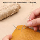 Ftyiwu Waxed Thread 55 Yards Sewing Waxed Thread for Leather Khaki | 55Yard — 6