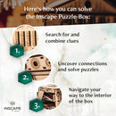 Caesar´s Riches Puzzle Box - Wooden Escape Room in A Box for Adults - Mind Puzzles - Puzzle Boxes with Hidden Compartments - Birthday Gift Gadget for Men and Women — 3