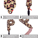 TONIFUL 16 Inch Leopard Print Happy Birthday Foil Balloon — 7