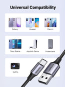 UGREEN USB A to USB C Cable, CarPlay Fast Charging, 1.5ft 4
