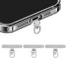 Yojaro 360° Rotating Stainless Steel Phone Tether Tab (3-Pack) - Universal for iPhone & Other Phones (Fits Wristbands/Necklaces/Crossbody Straps) photo 1