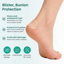 Welnove Hydrogel Blister Cushions - 32ct Blister Bandages for Feet, Heels - Blister Prevention Pads for Protection Against Shoe Friction - Water-Resistant Heel Protectors Pads for Women & Men | Clear (Heel Pack) | 32 Pack — 3