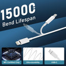 iPhone 14 13 12 11 Charger Fast Charging 20W USB C Charger Type C Charger Fast Charging Block with 10FT Long USB C to Lightning Cable for iPhone 14/13/12/12 Pro Max/11/Xs Max/XR/X,AirPods Pro,2 Pack photo 6