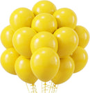 RUBFAC Yellow Balloons 120pcs 12 Inch Party Latex Balloon — 1