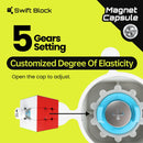 355S Magnetic 3x3 Speed Cube, 48 Magnets Classic Magic Cube Original Stickerless Fast Smooth Great Corner-Cutting Solving Puzzle Game Brain Toy for Kids and Adult — 3
