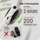 Electric Can Opener, USB-C Rechargeable Automatic Can Opener with Smooth Edge, One-Touch Operation, Magnetic Lid… — 2