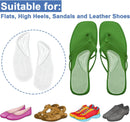 Dr.Foot Arch Support Shoe Inserts for Plantar Fasciitis Relief, Self-Adhesive Arch Pads Heel Cushion for Flats, Heel Pain, Gel Arch Insoles for Men and Women 2 Pairs (Small, Transparent) — 3