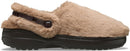 Crocs Unisex-Adult Classic Unfurgettable Lined Clogs, Fuzzy Slippers | 9 Women/7 Men | Milk Chocolate — 5