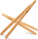 Magnetic Classic Bamboo Toast Tongs - Wood Cooking Tong,Ideal for Toaster,Fruits, Bread & Pickles, Kitchen Utensil… — 7