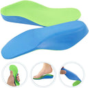 Boy Girl Orthotic Insoles with Arch Support Cushion Durable Foot Care Inserts for Flat Feet for Running Hiking and Daily Use - Green — 2