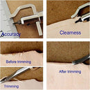 7 in 1 Adjustable Pro Stitching Groover and Creasing Edge Beveler Leathercraft Sets to Sew & Crease Leather — 5
