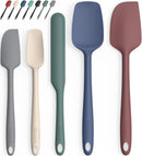 Coukre Silicone Spatula Set of 5,High Temperature Resistant, Food Grade…