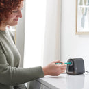 X-ACTO Pencil Sharpener, Mighty Mite Electric Sharpener, With Pencil Saver®, SafeStart® Motor, Black - Classroom, School, Teacher Supplies | Pack of 1 — 5