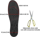 Height Increase Insoles Air Taller Cushion Shoes Insoles 4-Layer Heel Insert for Men — 3