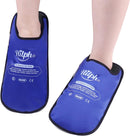 Hilph Foot Ice Pack Slippers, 1 Pair Ice Pack for Feet & Toes Pain Relief - Deep Blue — 1