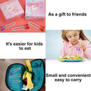 8PCS Silicone Mini Tongs, 5Inch Hand Shape Food Tongs, Colourful Small Kids Tongs for Serving Food, Ice Cube,… — 5