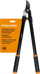 Fiskars 28” Garden Bypass Loppers, Tree Trimmer with 1.5" Cut Capacity | 28" Standard Bypass — 1