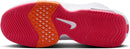 Nike Lebron Witness VIII Men's Basketball Shoes - White/Bright Mandarin/Aster Pink — 7