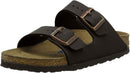 Birkenstock Unisex Arizona – Brown Amalfi Leather — 1