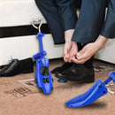 XYH Shoe Stretcher Women Men,4-Way Adjustable Shoe stretcher Wide Feet. | blue — 6