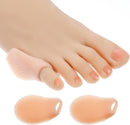 Dimeho Tailor's Bunion Pads 8 Pack Soft Gel Bunionette Cushions Pinky Toe Protector Tailors | Skin color — 2