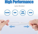 USB C to C Charging Cable 10ft, 60W Fast Type C to C Charger Cord Long for Apple iPhone Duo/18 Pro Max/17 Air/16 Pro Max/15 Plus, MacBook Pro 2023/2022/2021,iPad 12.9/11 inch/Mini/Air,Samsung Galaxy 4