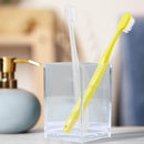 Crtiin 20 Pcs Acrylic Pen Holder Pencil Cup Desk Organizer, Clear — 6