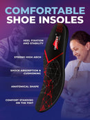 EASYFEET Arch Support Insoles for Men & Women - Plantar Fasciitis - Black — 4