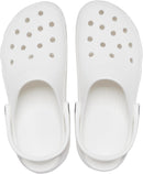 Crocs Women's Classic Platform Clog | White | 8 — 5