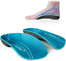 DR. POTTER+ 3/4 Orthotic Insoles, Shoe Inserts for Plantar Fasciitis Relief, High Arch Support Inserts for Flat Feet, Over-Pronation and Heel Pain (Medium(Men's 6.5-8.5 / Women's 7.5-9.5)) - Blue — 1