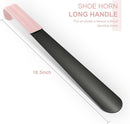 Gukeniu 16.5 Inch Long Handle Shoe Horn | Pink — 4