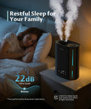 BREEZOME 6L Humidifier for Bedroom Large Room Smart Humidistat Control