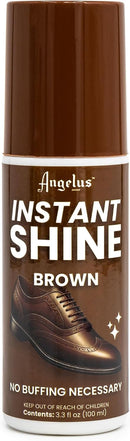 Angelus Instant Shine Liquid Shoe Polish - 3.3oz | Brown — 1